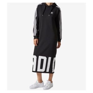 Adidas Originals Hoodie Midi Dress